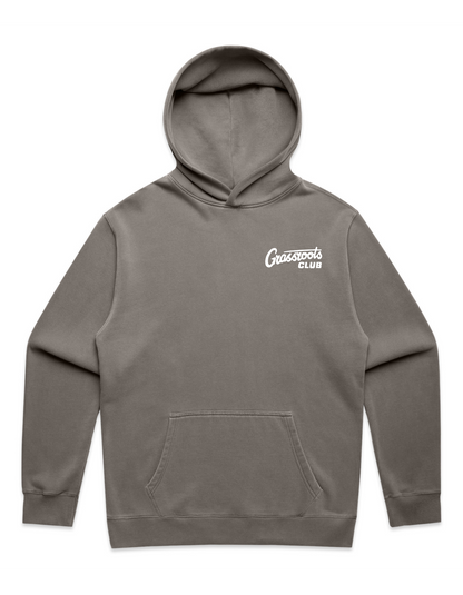 Heritage Relax Faded Hood – Grey