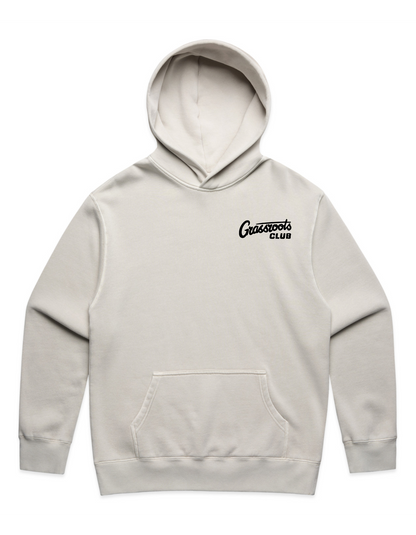 Heritage Relax Faded Hood – Faded white
