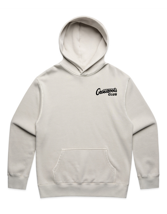 Heritage Relax Faded Hood – Faded white