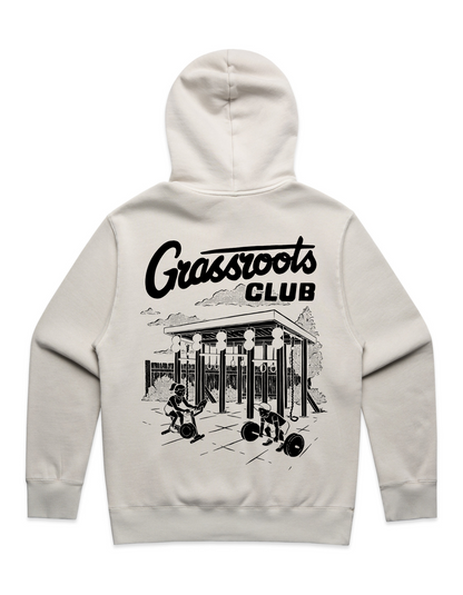 Heritage Relax Faded Hood – Faded white