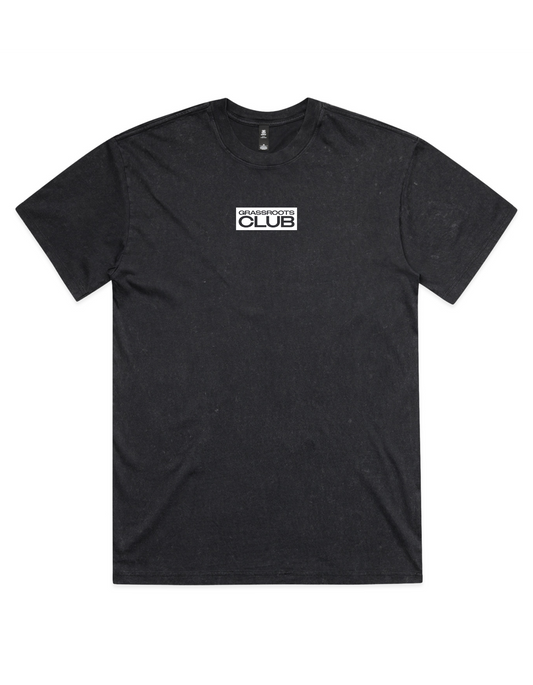 Unchartered Stone Wash Tee – Coal Stone