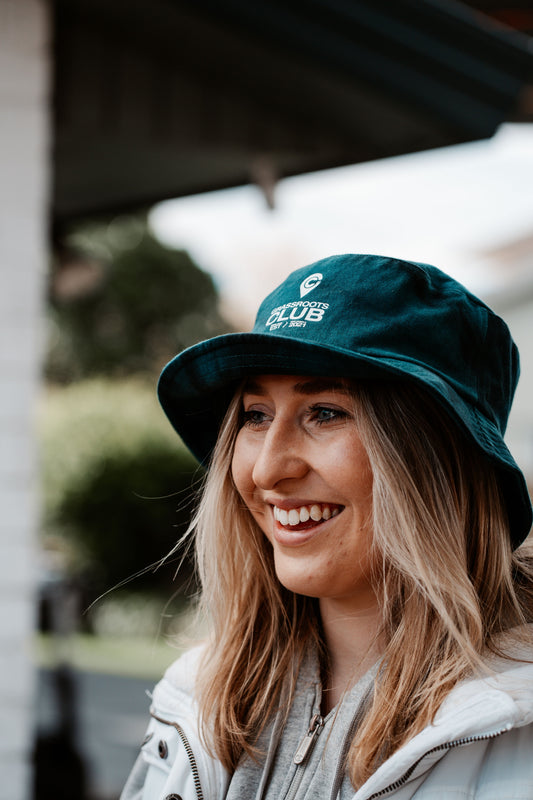 Bucket Cap | Tie-die Green